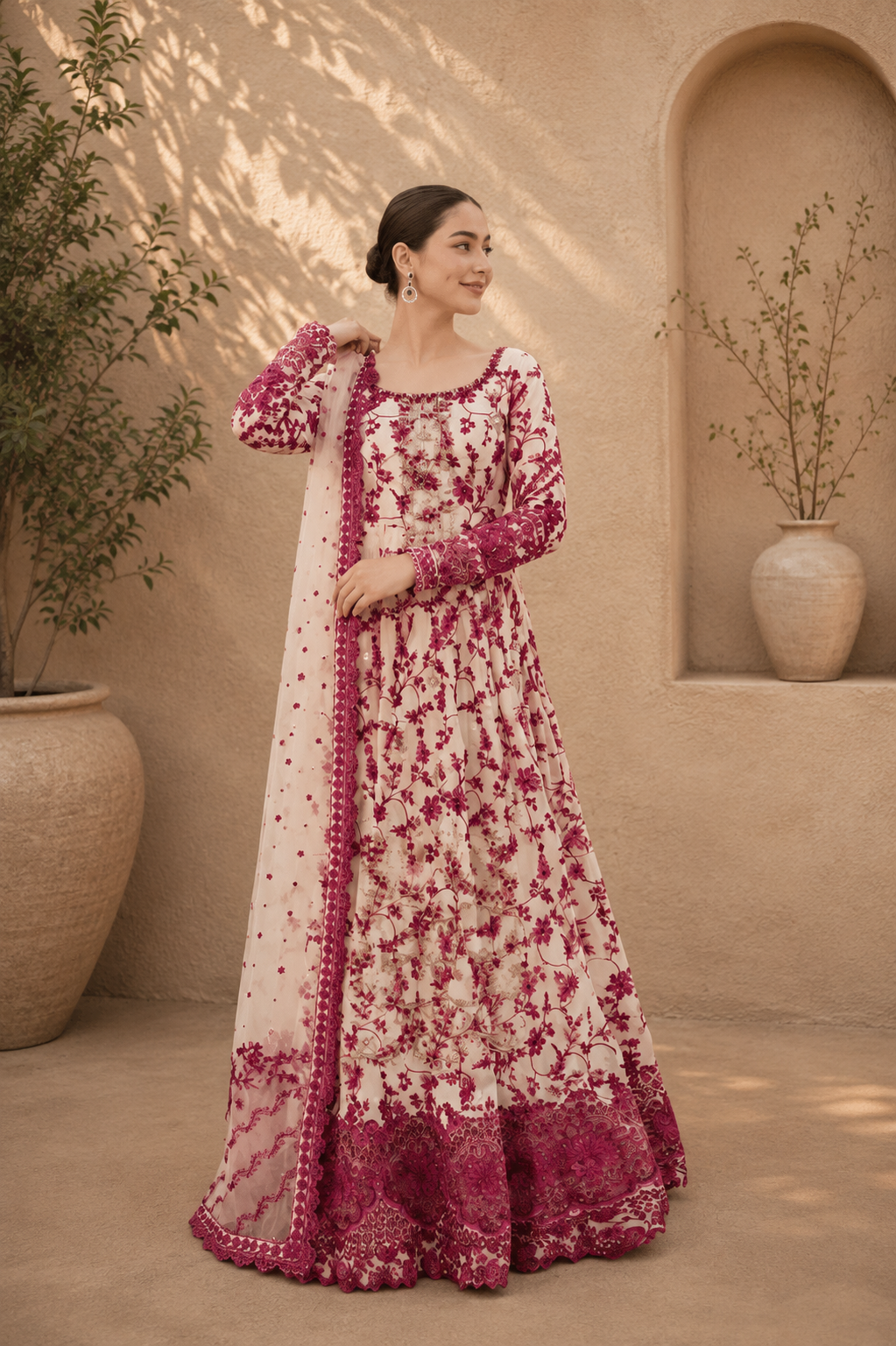 3 Piece Embroidered Lawn Suit