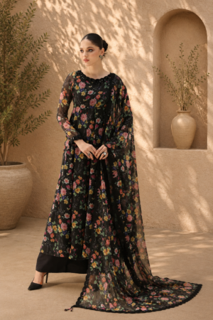 3 Piece Embroidered Lawn Suit