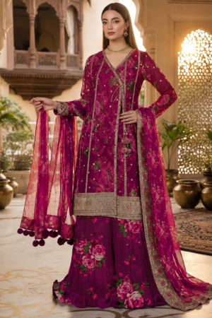 3 Piece Embroidered Lawn Suit